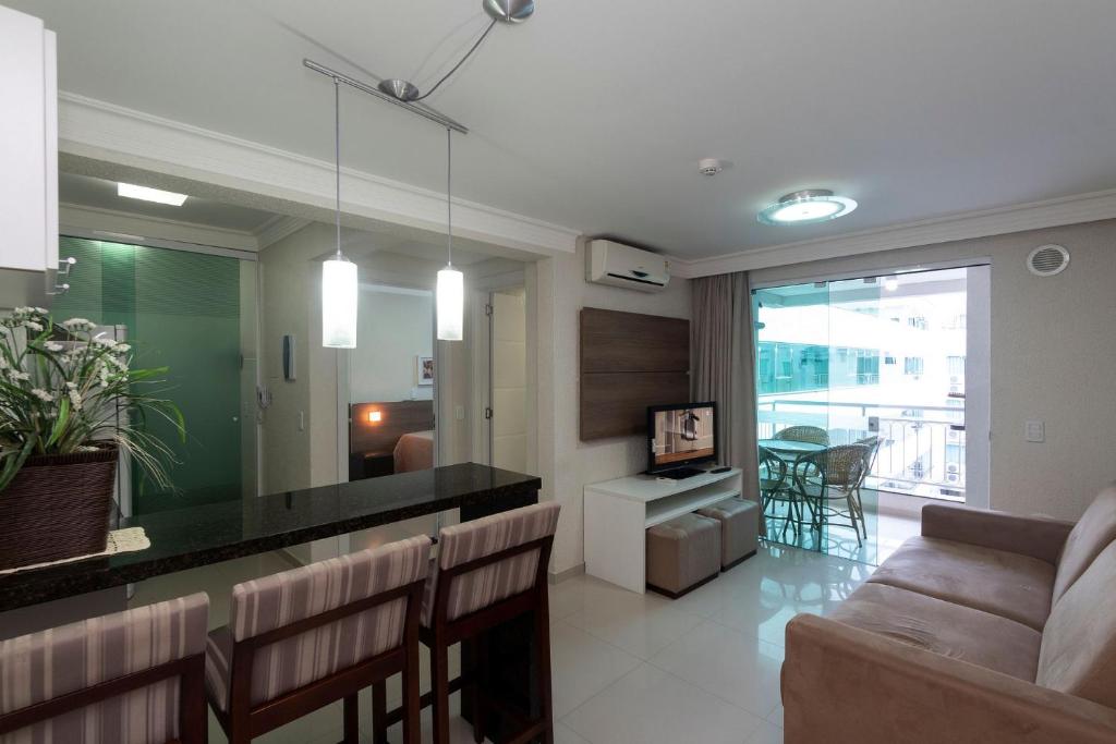 Aluguel Apartamento 1 quarto Summer Beach Bombas SC 전경