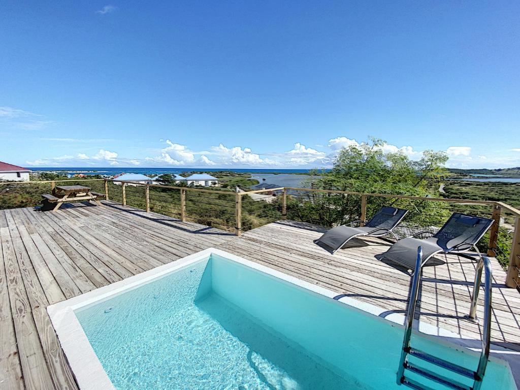 Paradise View, Creole house with private pool, Orient Bay