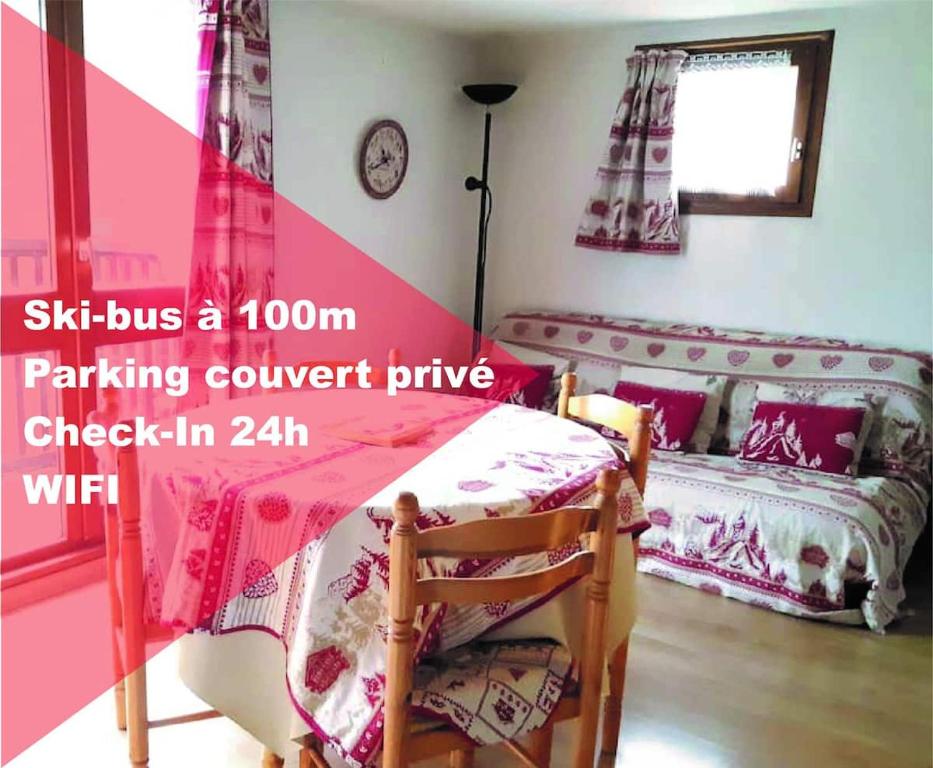 RED APPLE CARROZ Duplex de charme WIFI Parking Balcon TV Ski-Bus - 1