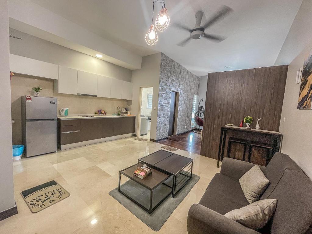 ［ムラカ ラヤ］一軒家（50m²）｜ 1ベッドルーム／1バスルーム (Cozy Malacca Strait Studio @ Highest View 180° Malacca View)