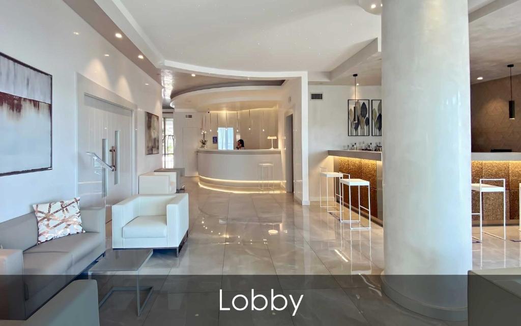 Lobby, Hotel Olimpico in Salerno