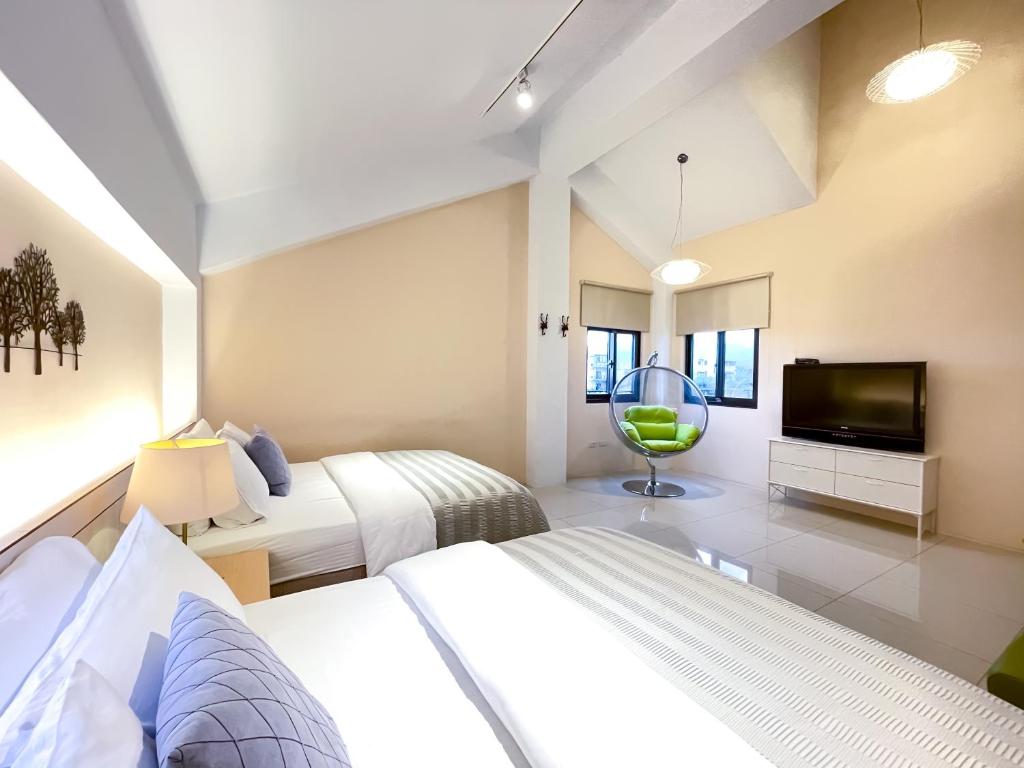 Annong White House-Iceland Quad room (Annong White House)