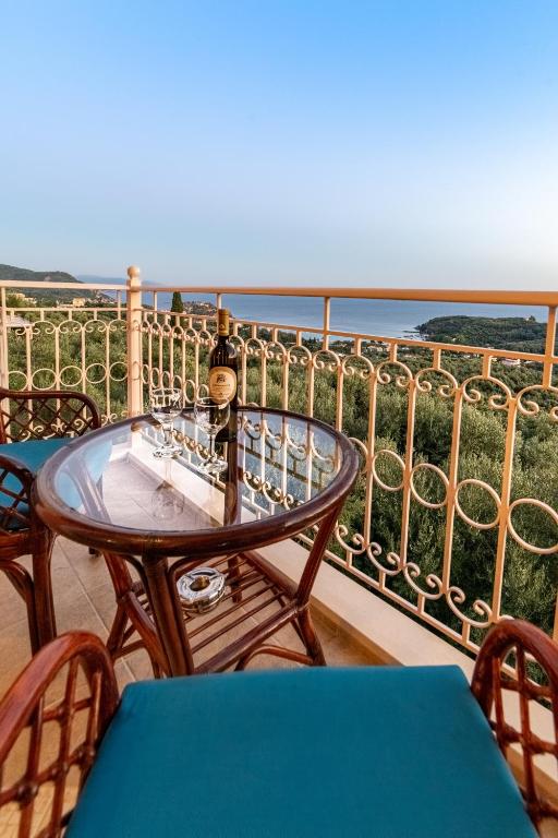 Balcony/terrace, Studio Konstantinos in Parga