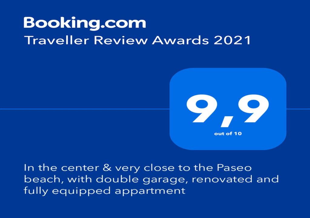 At the center & very close to the Paseo beach, with double garage, renovated and fully equipped apartment - 3