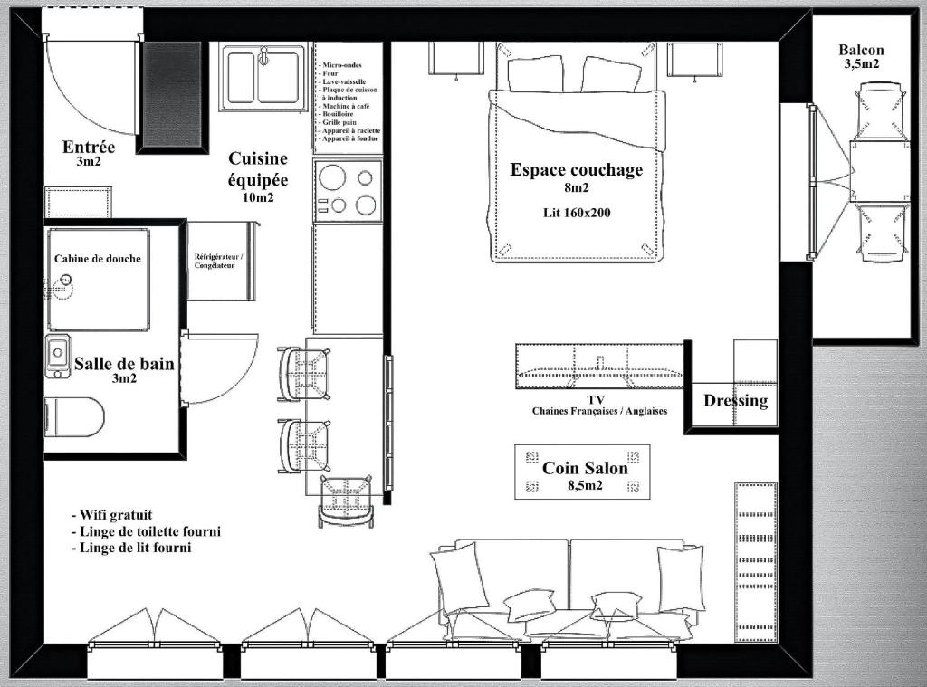 Studio Lessy - Centre village - AravisTour - 5