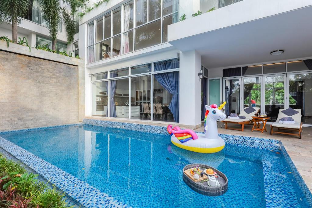 Palm Villa 32 Seaview - Biet Thu Ho Boi View Bien Cao Cap Vung Tau — Hotel in Vung Tau