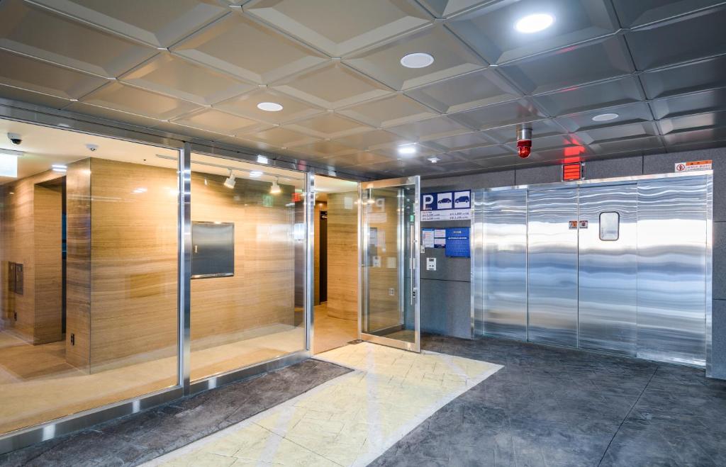 ベンティモ ホテル アンド レジデンス チェジュ (Ventimo Hotel and Residence Jeju ) エントランス