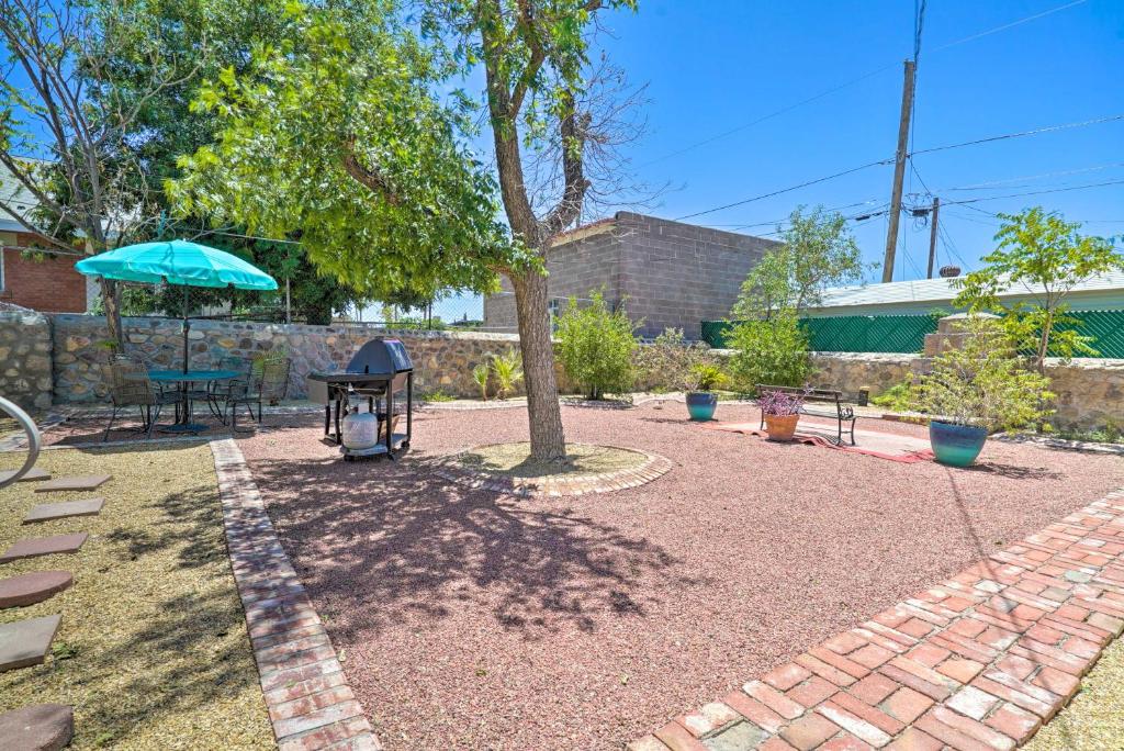 El Paso Home with Backyard and Outdoor Fireplace! photo