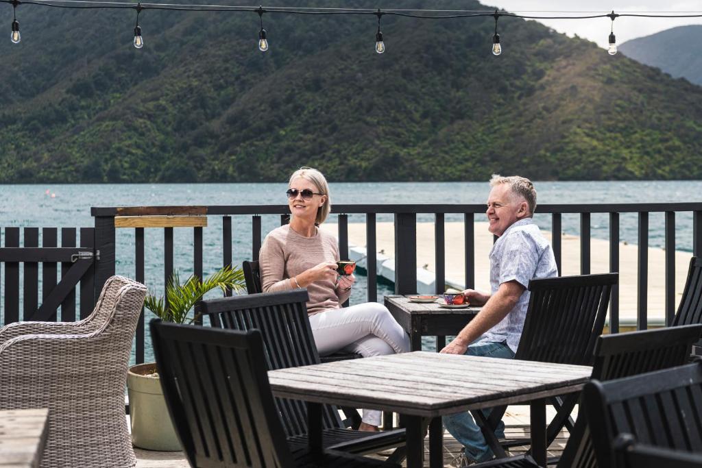 Balcony/terrace, Punga Cove Resort in Endeavour Inlet