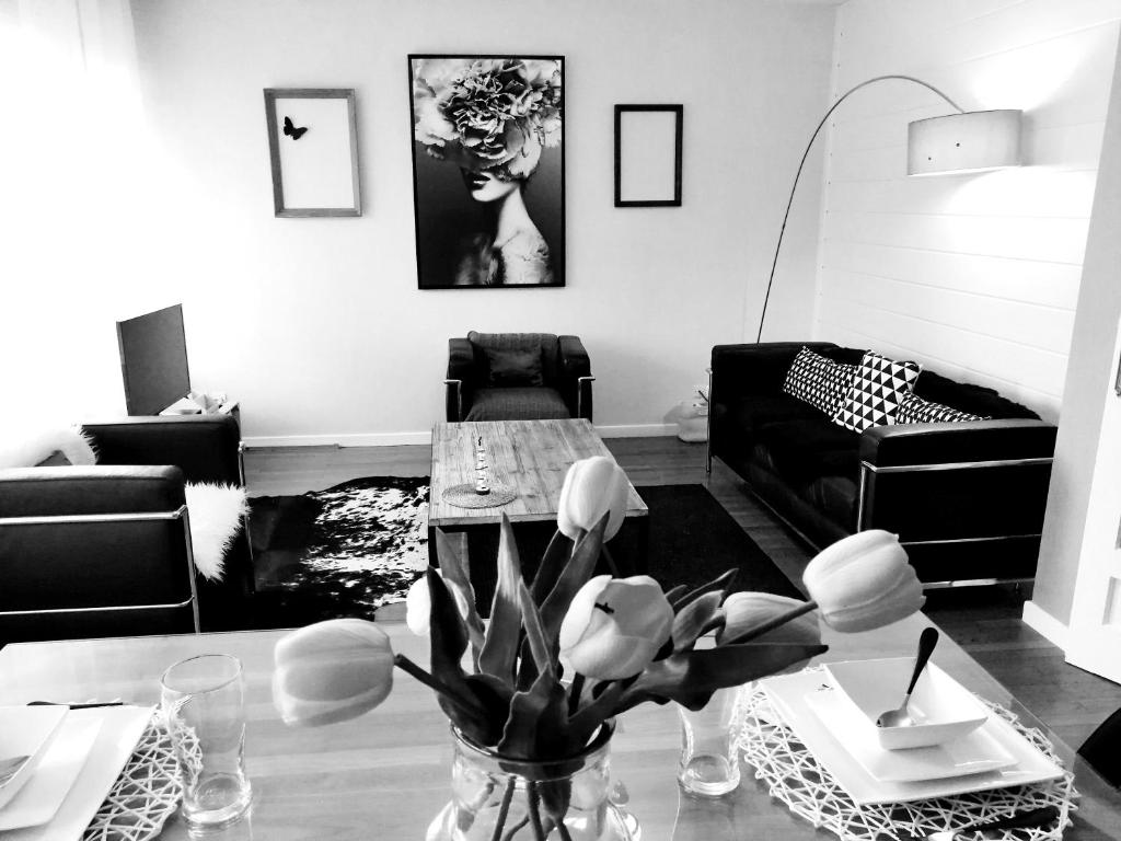 Bed and Break Annecy, appartement 90m2 avec parking, balcons - 5