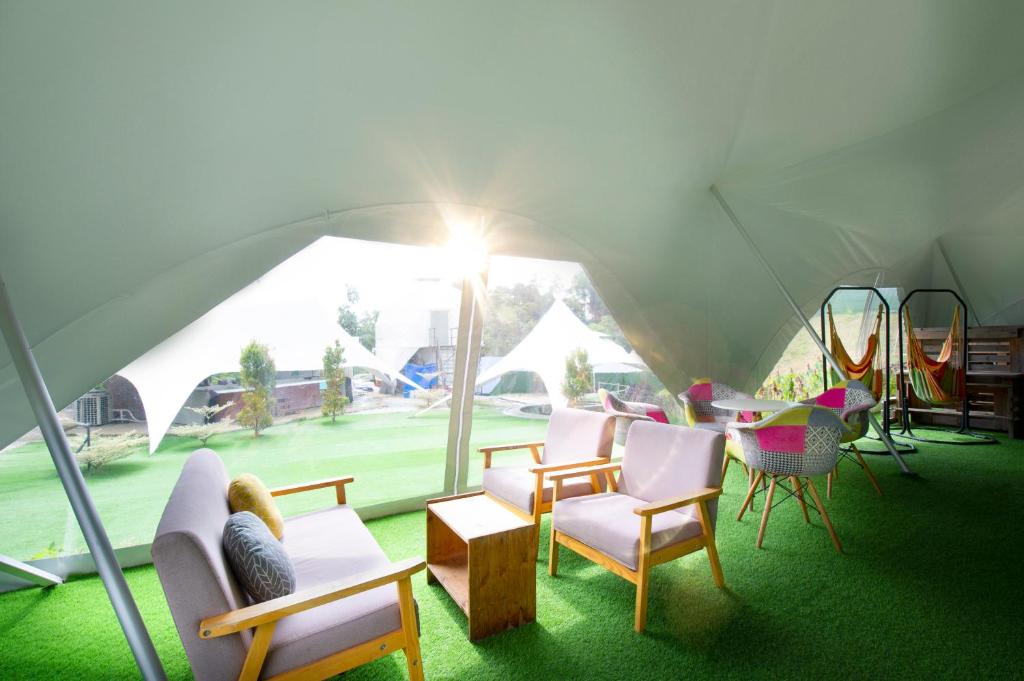 Hotellet från utsidan