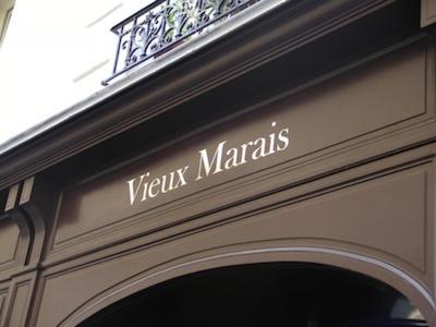 Entrance, Hotel Du Vieux Marais in Paris