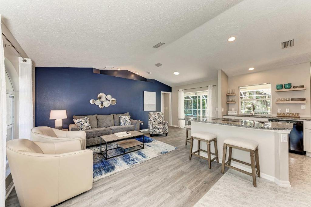 Modern Home with Screened-In Pool 4 Mi to the Beach photo