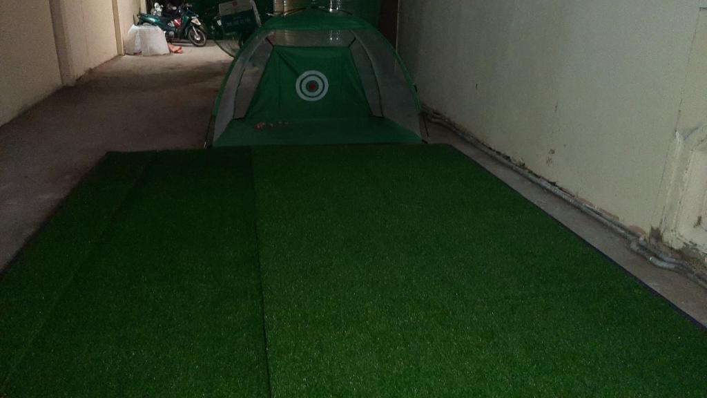 pole golfowe – na miejscu