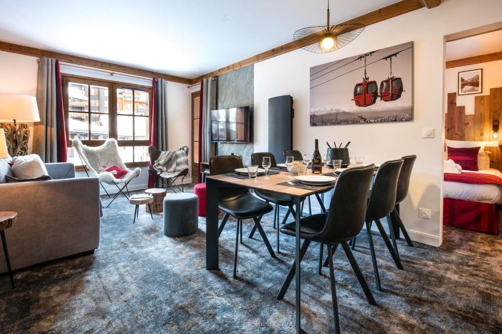 Superbe appart Arc 1950 4/6pers dans résidence hôtelière 5* - Skis aux pieds, Arc 1950