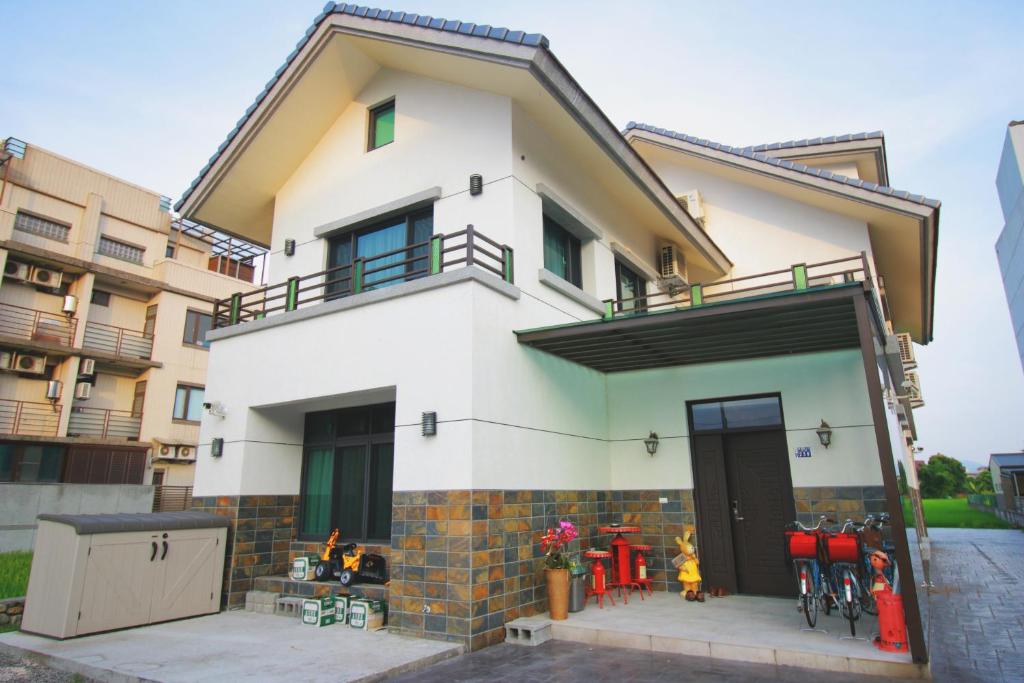 河沿悅舍電動麻將戲水池親子包棟民宿烤肉歡唱 호텔 이미지 2