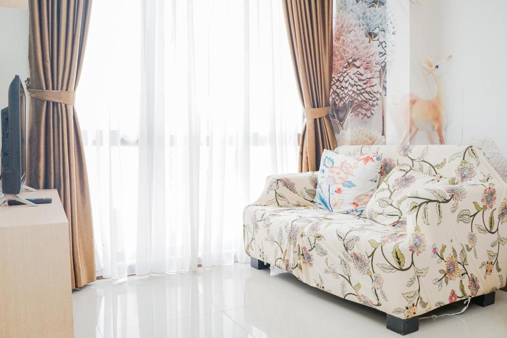 메당의 32m² 침실 1개 프라이빗 욕실 1개 Relax 1BR Asatti Garden House Apt By Travelio 전경