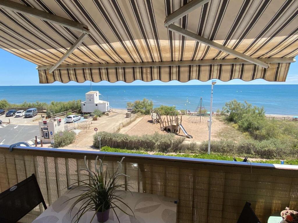 Studio climatise 2 couchages, Wifi, VUE MER directement à PORTIRAGNES PLAGE LXBFM10 - 1