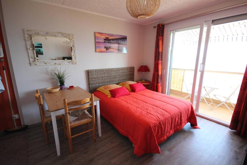 Studio climatise 2 couchages, Wifi, VUE MER directement à PORTIRAGNES PLAGE LXBFM10 - 3