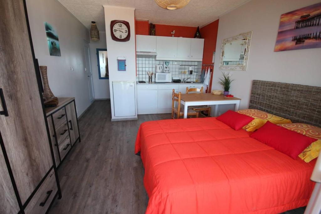 Studio climatise 2 couchages, Wifi, VUE MER directement à PORTIRAGNES PLAGE LXBFM10 - 4