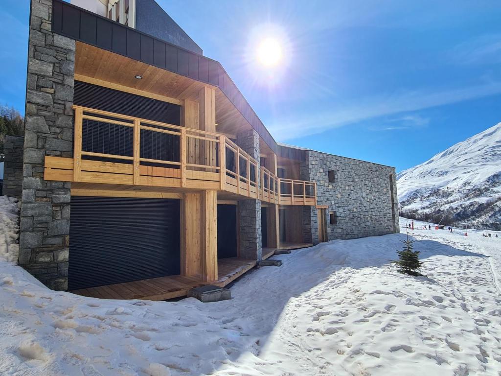 Exterior view, Chalet Le Granitic in Saint-Martin-de-Belleville