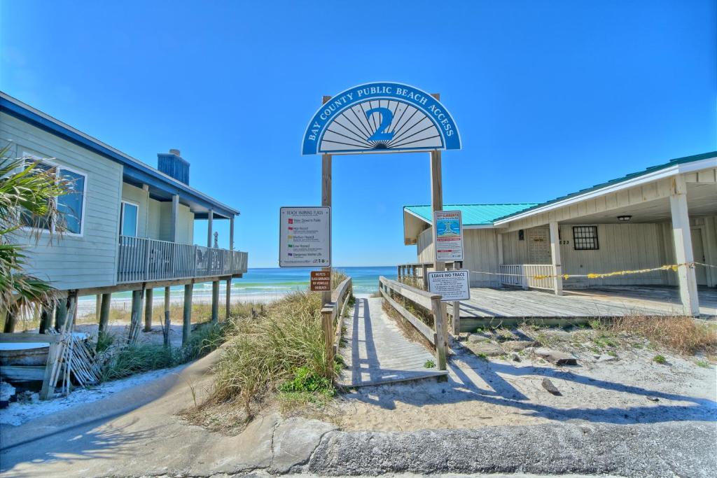 Beach, Aqua View Motel in Panama City (FL)