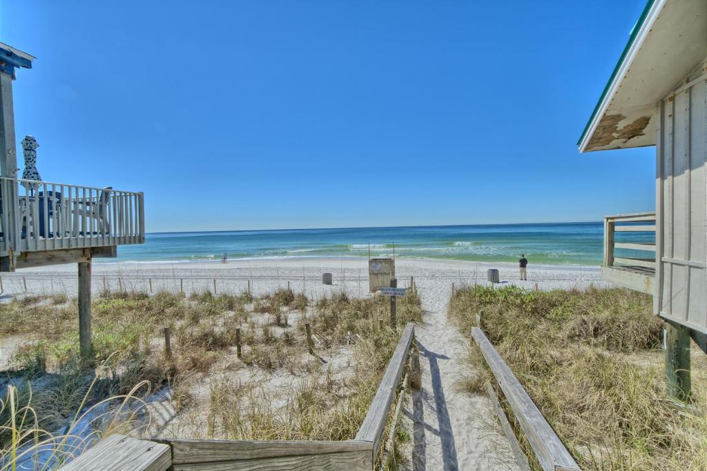 Beach, Aqua View Motel in Panama City (FL)