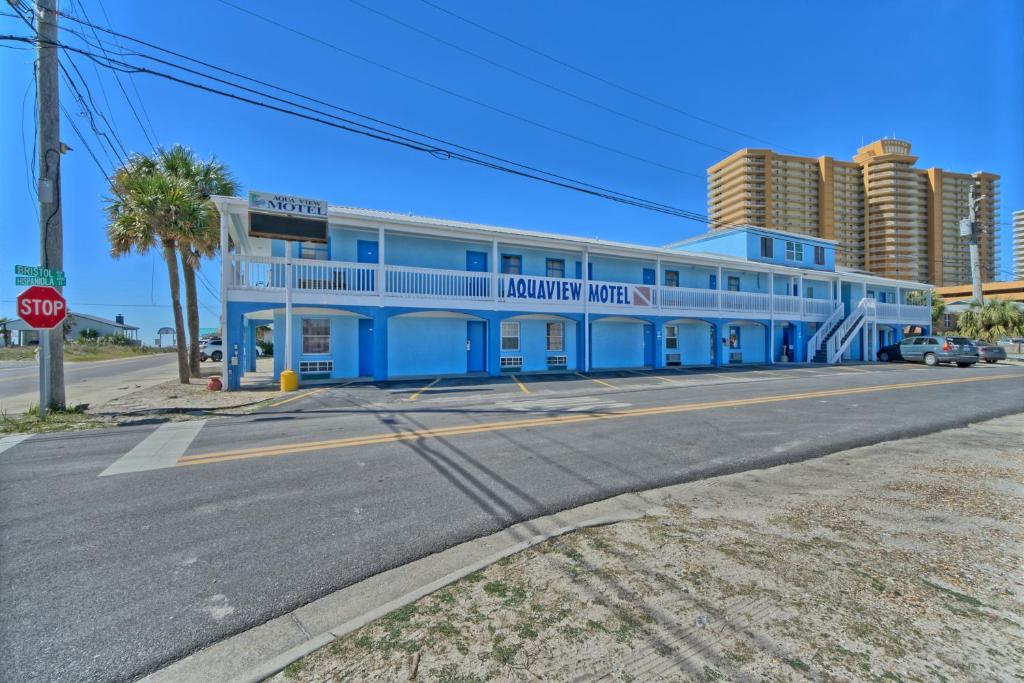 Exterior view, Aqua View Motel in Panama City (FL)