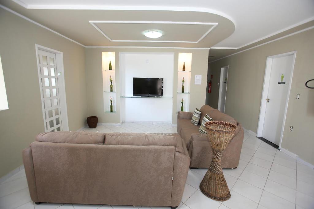 Shared lounge/TV area, Anaue Pousada e Hostel in Aracaju