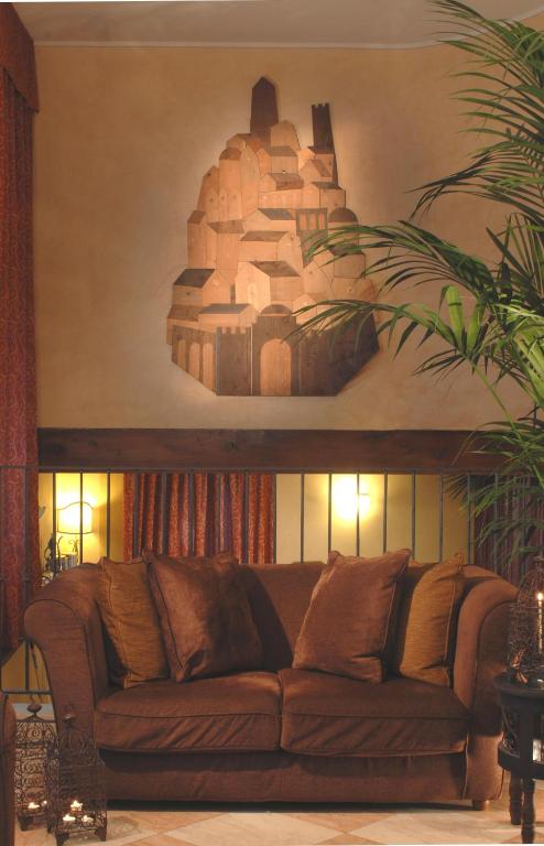 Lobby, Hotel Del Borgo in Bologna