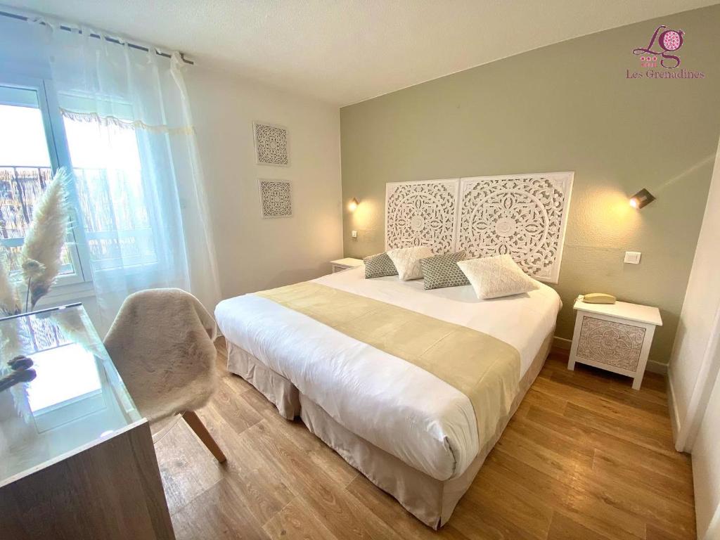 Double Room, Hotel Les Grenadines in Agde