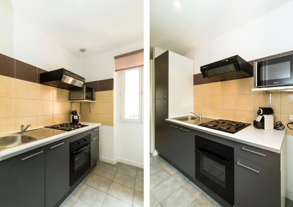 Kitchen, Florella Achard Residence in Cannes