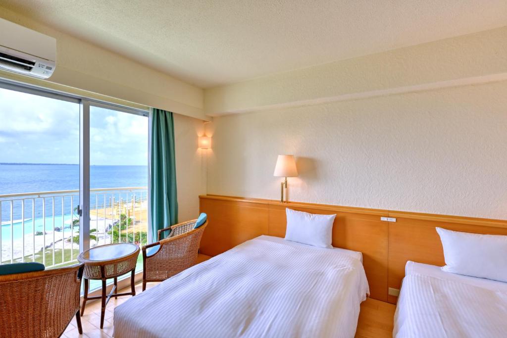 Standard Twin Room with Ocean View - Main Building