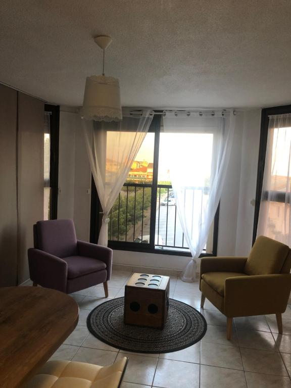 Studio cabine Toi et Moi à 30 m de la plage et de Valras centre avec linge de lit et ménage inclus - 3