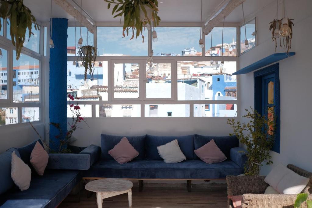 Balcony/terrace, Dar Elrio in Chefchaouen