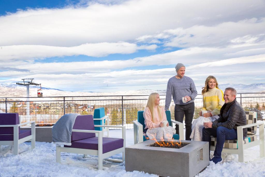YOTELPAD Park City バルコニー/テラス