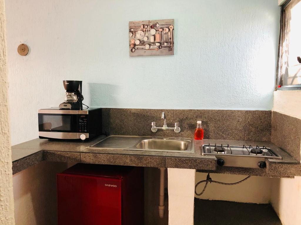 Kitchen, Hotel Dpas 52 in Merida