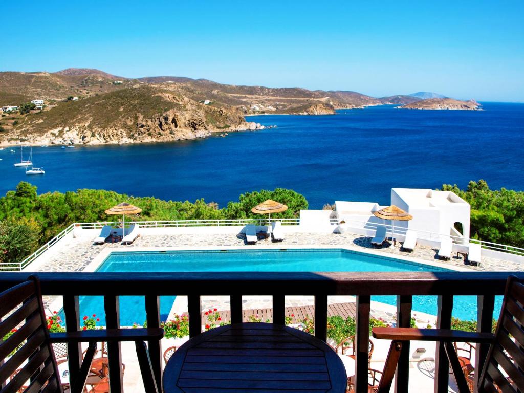 パトモス パラダイス ホテル (Patmos Paradise Hotel) 眺望