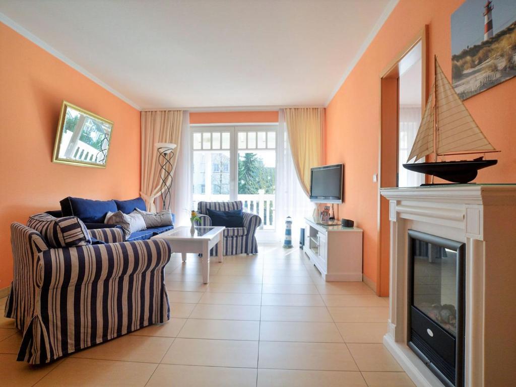 Dünenpark Binz - Komfortplus Ferienwohnung mit 2 Schlafzimmern und Balkon im Obergeschoss 191, Binz