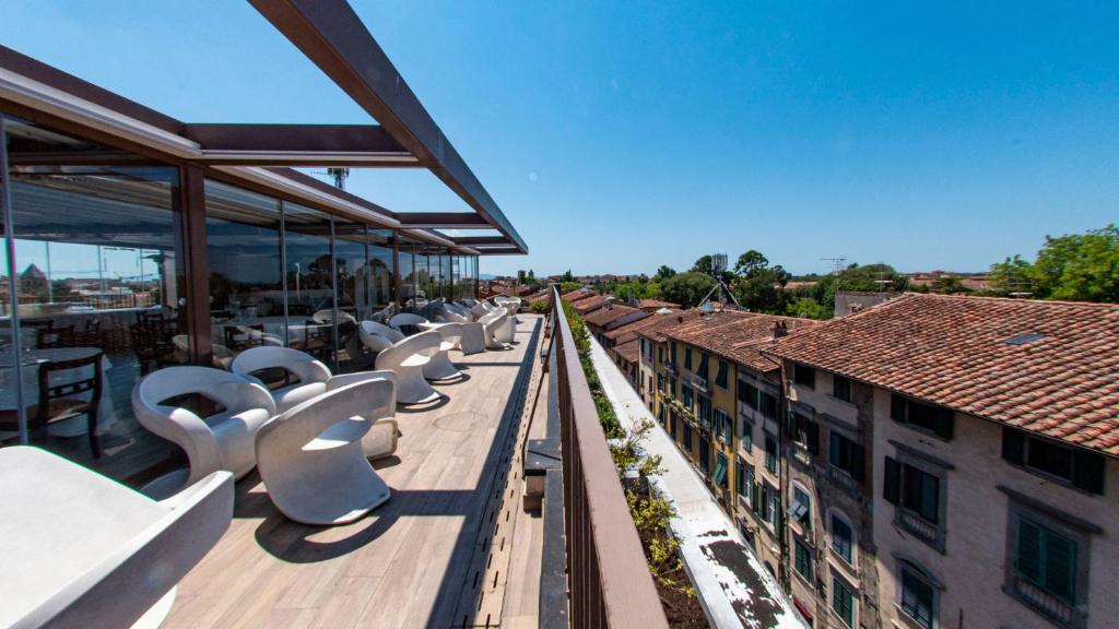 Balcony/terrace, Grand Hotel Duomo in Pisa