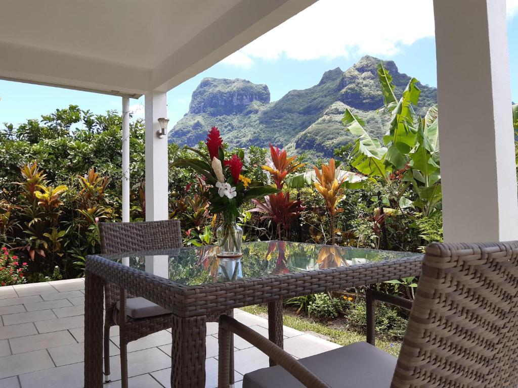 Balcony/terrace, Fare o'Eden in Bora Bora Island