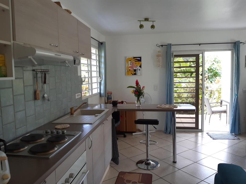 Kitchen, Fare o'Eden in Bora Bora Island