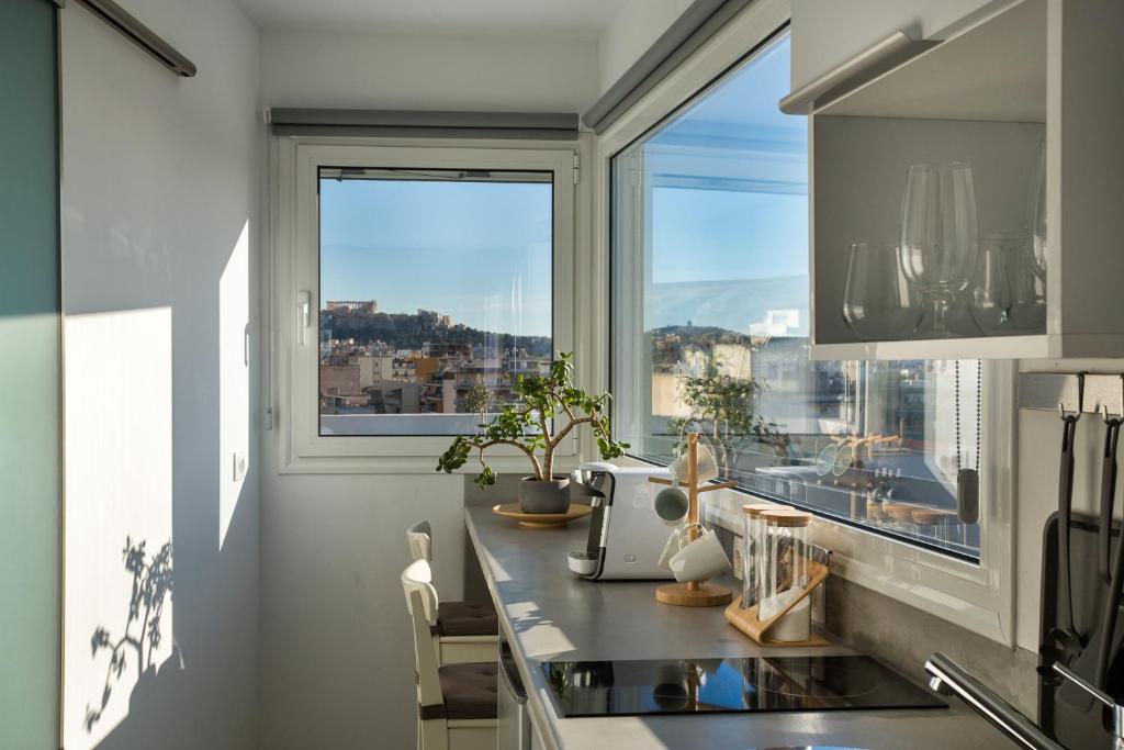 Private Jacuzzi & Acropolis View - The Loft 전경