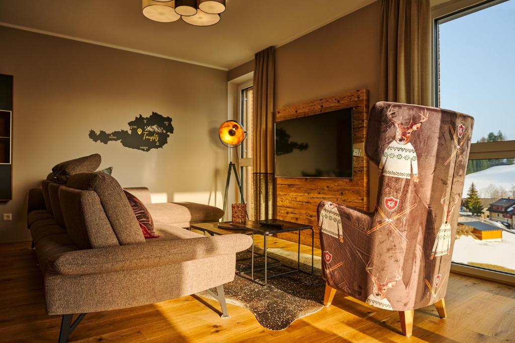 die Tauplitz Lodges - Adler Auszeit Lodge D6 by AA Holiday Homes - 3