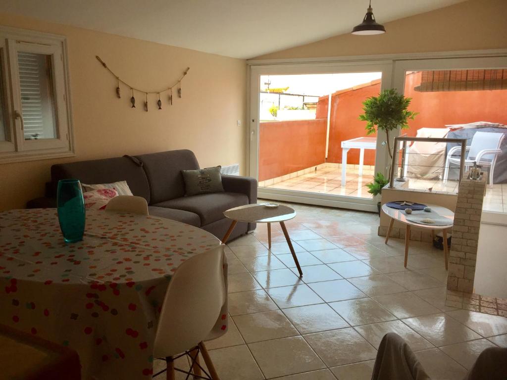 La tropezienne, Duplex 73 m2, 100 m du port, climatisation, grande terrasse - 2