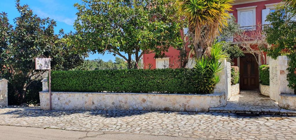 Entrance, Magnolia Apartments in Kefalonia