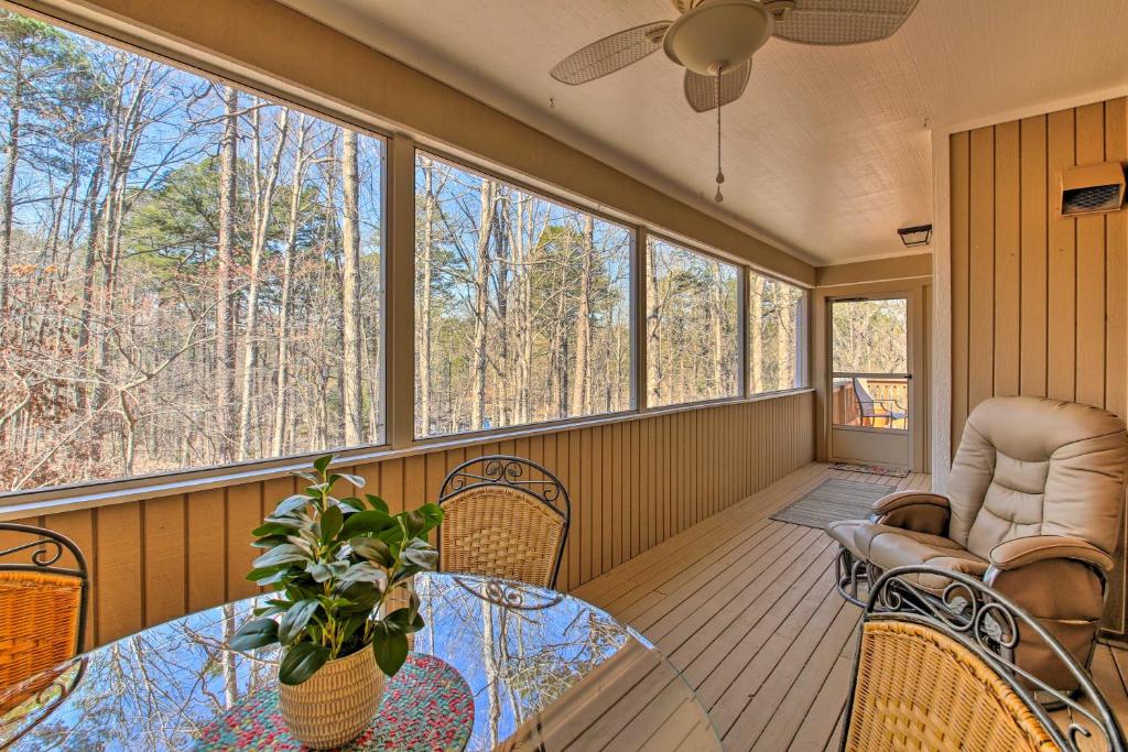 Hot Springs Village Escape with Deck and Garage!