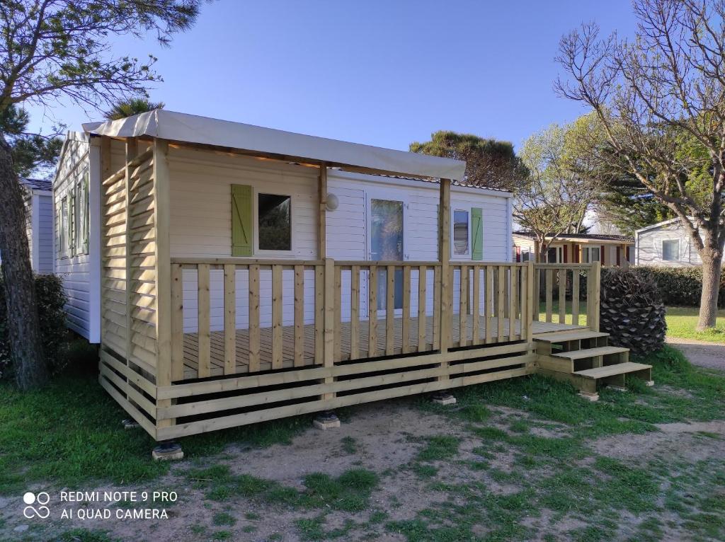 Mobil home 5-6 personnes - climatisé - 1