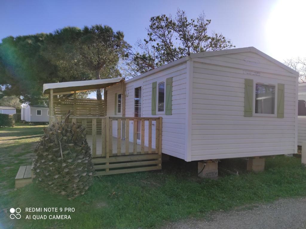 Mobil home 5-6 personnes - climatisé - 2