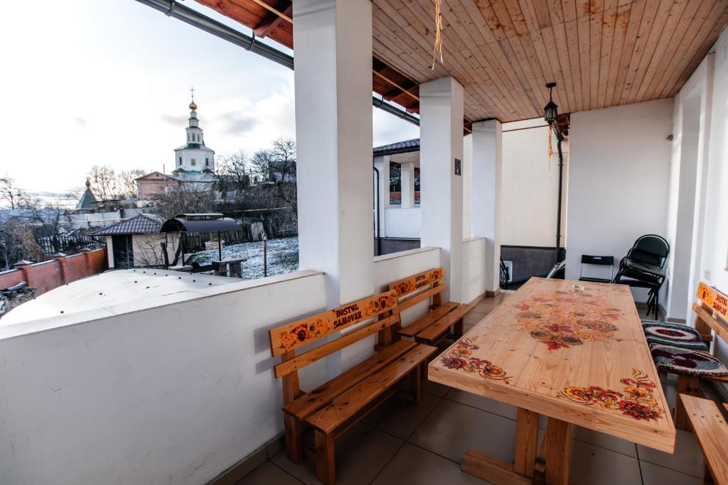 Balcony/terrace, Samovar Hostel in Vladimir
